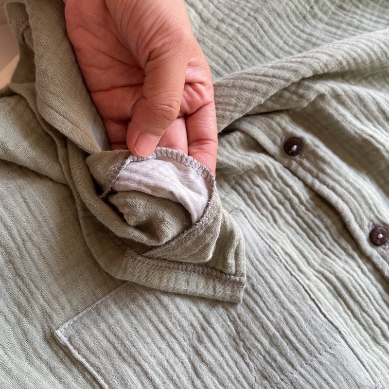 Bộ pyjama đùi muslin