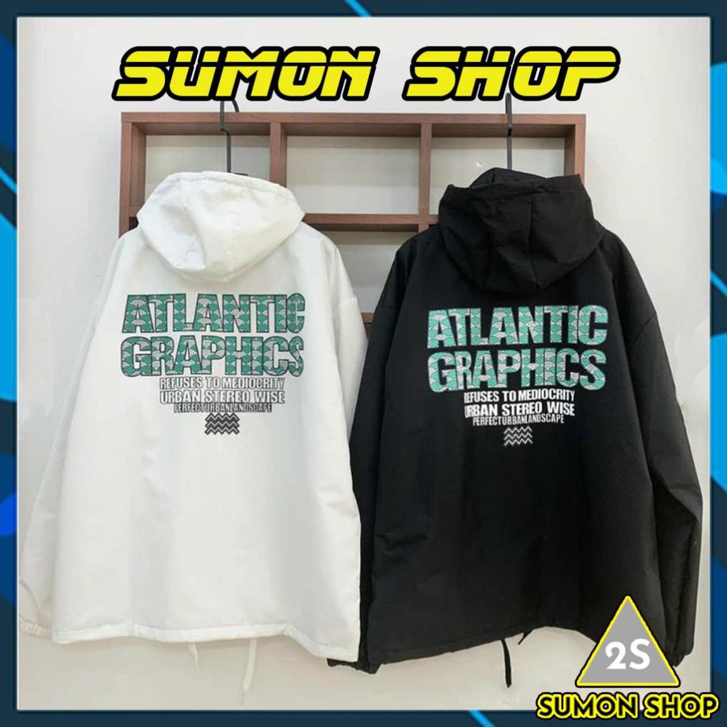 Áo Khoác Dù Chống Nắng Cặp Đôi Cho Nữ Cho Nam Có 3 Màu Unisex Form Rộng RAP Jacket Ulzzang - Sumon Shop ༴