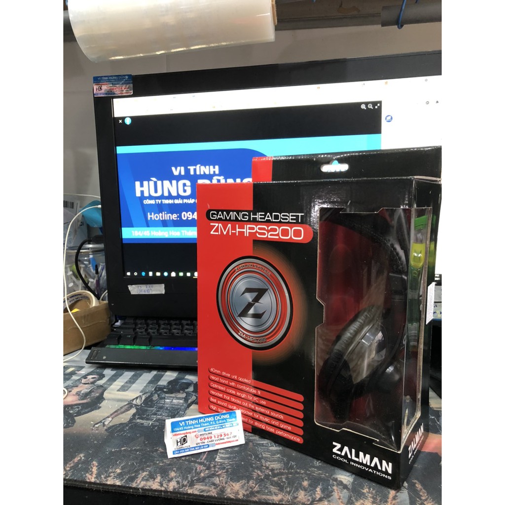 Tai Nghe Tika 999, Tai nghe Zalman ZM-HPS200 Gaming Headset BH 01Tháng