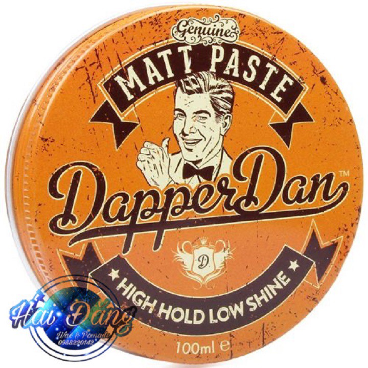 [ CHÍNH HÃNG UK ] Sáp vuốt tóc Dapper Dan Matte Paste - 100ml