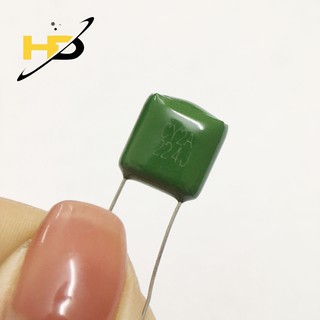 Linh Kiện Bếp Từ, Combo 10 Con Tụ Mica CY2A 224J Màu Xanh Lá