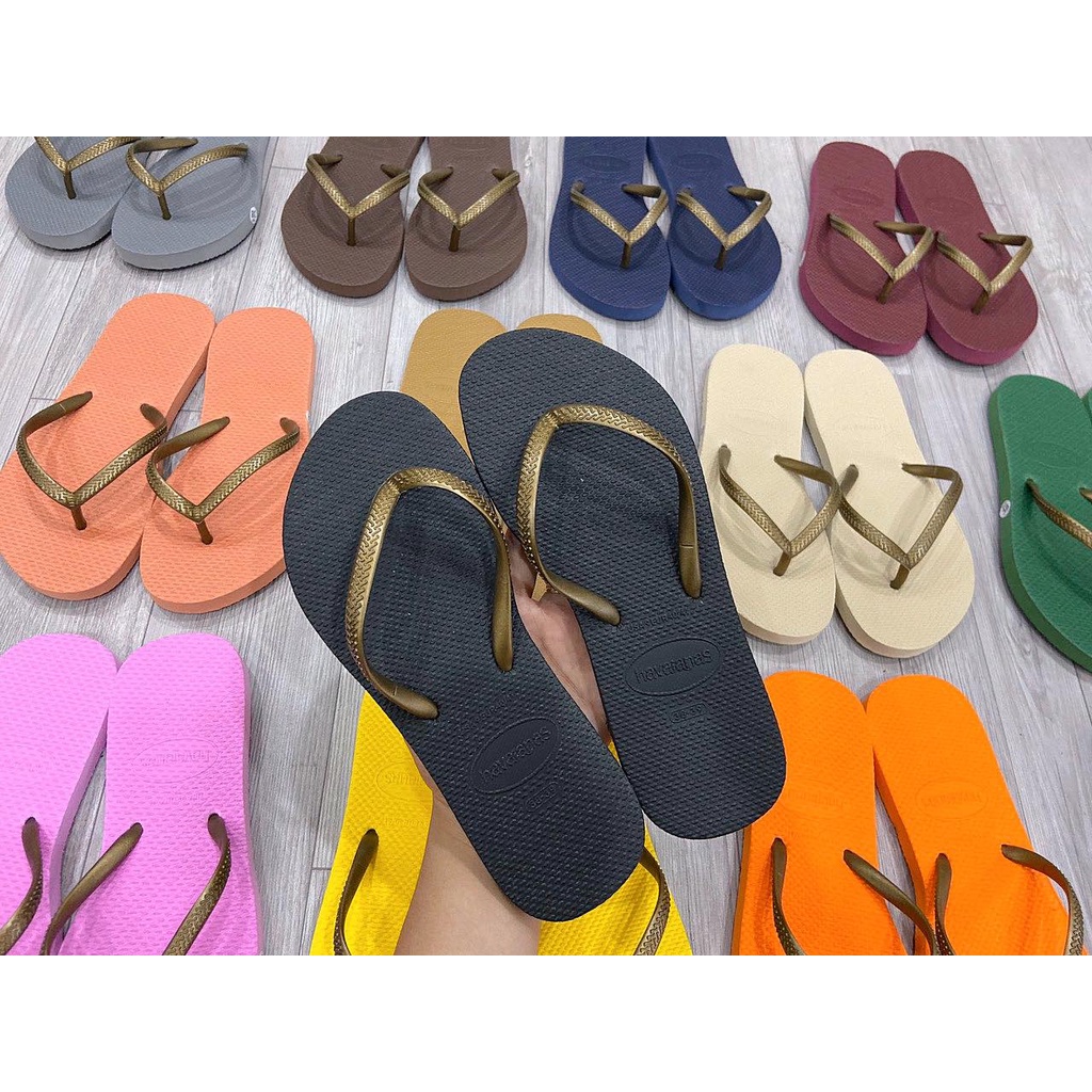 Dép havanas quai ngắn đế cao su siêu sịn 2022- CHOU SHOP