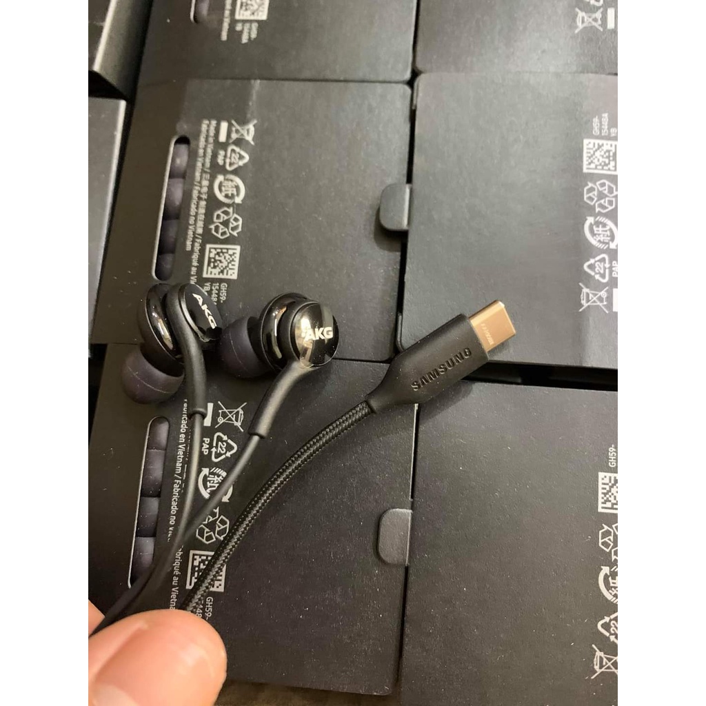 Tai nghe samsung AKG Note 10 Note 20 S20 chân Type hàng cao cấp