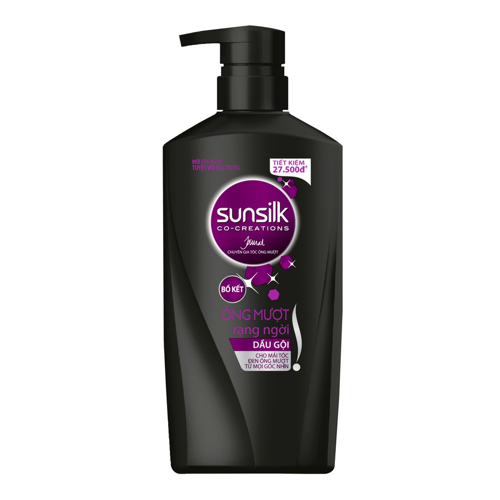 DẦU GỘI SUNSILK 650G MỀM MƯỢT DIỆU KỲ/ DƯỠNG DÀI MƯỢT/ THẲNG MƯỢT HOÀN HẢO/ ÓNG MƯỢT RẠNG NGỜI