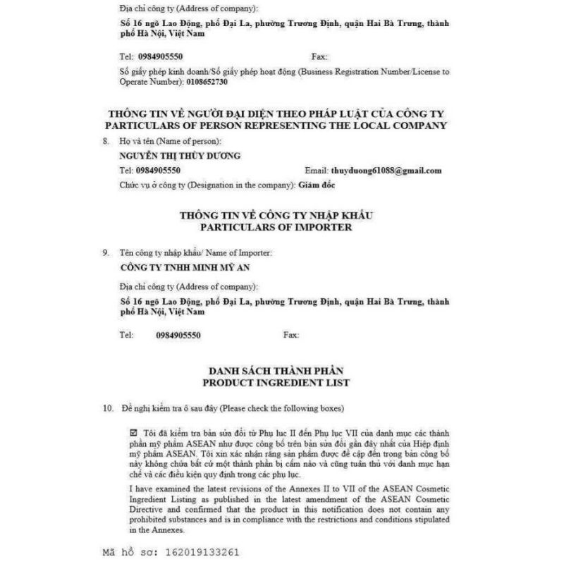 Serum giảm mụn Lumos Acne, serum giảm mụn mờ thâm và dưỡng trắng da mặt