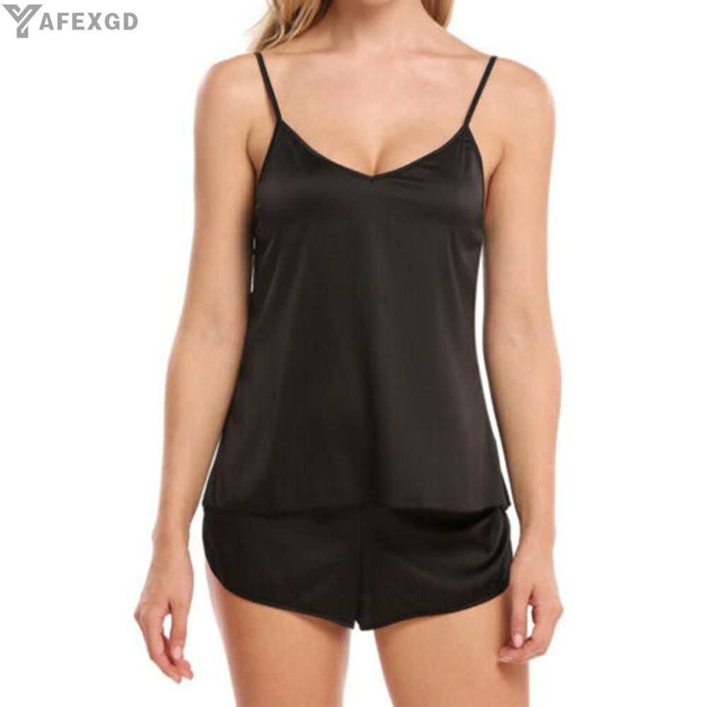 Bộ đồ ngủ 2 món không tay thời trang mùa hè cho nữ | BigBuy360 - bigbuy360.vn