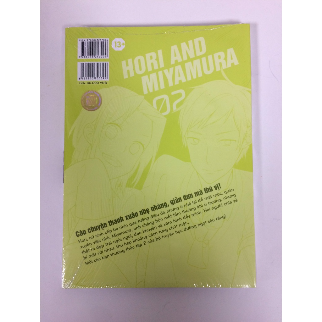 Sách - horimiya - tập 2