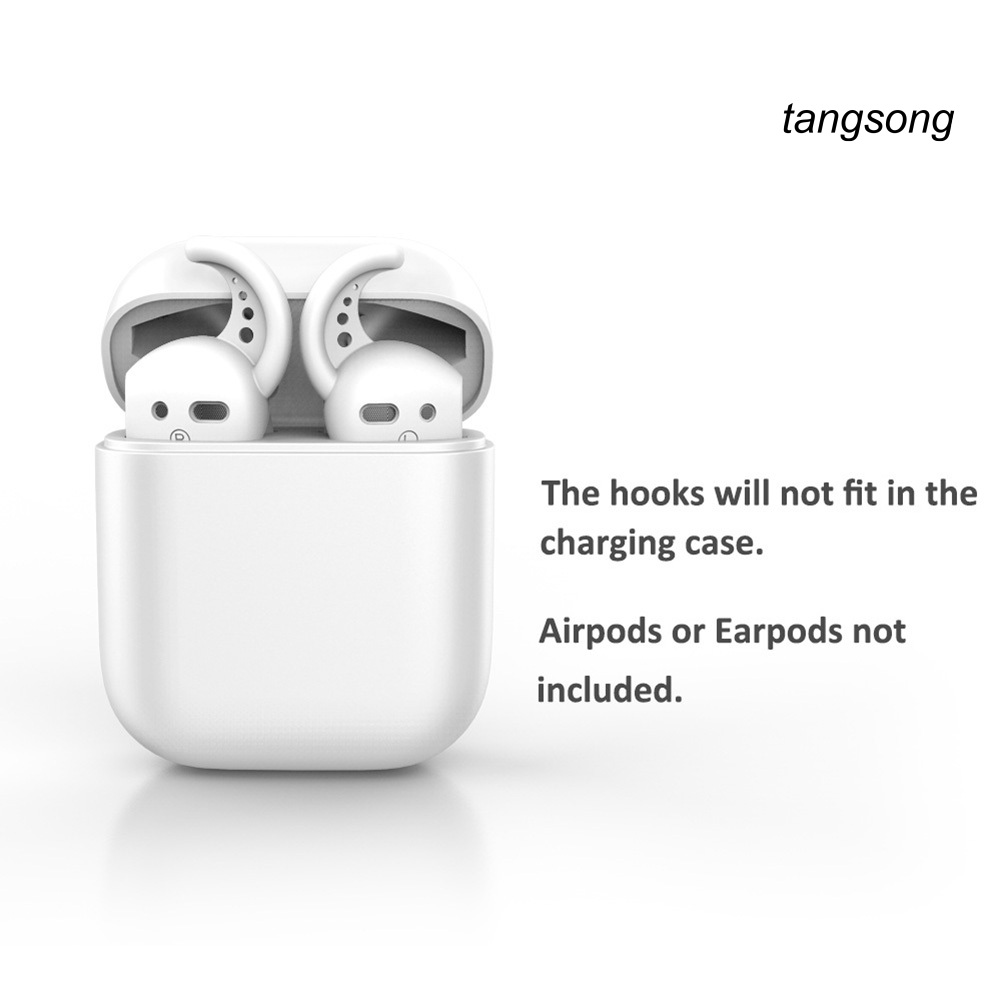 1 Cặp Nút Silicone Bọc Tai Nghe Chống Mất Cho Airpods 1 2