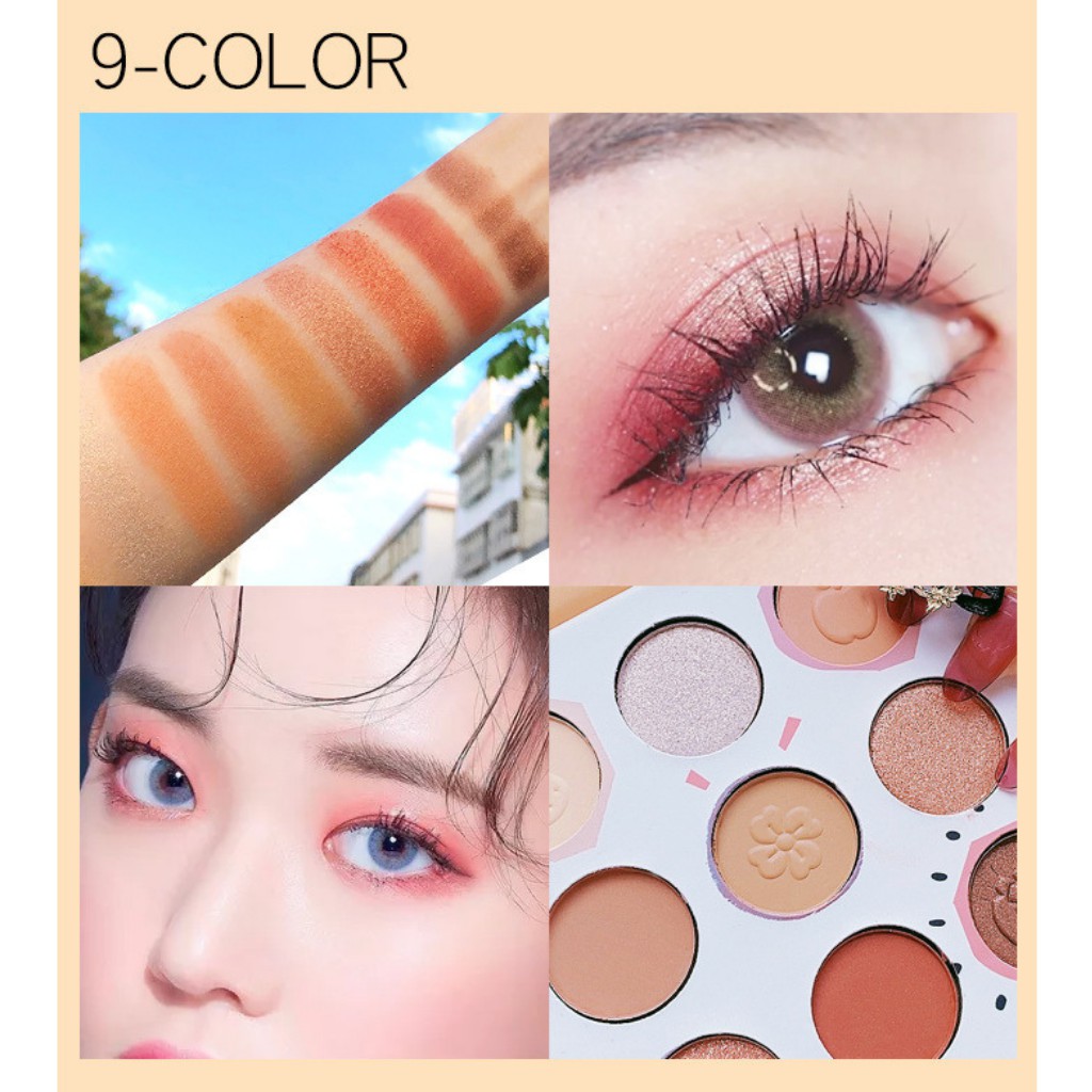 Phấn Mắt Von Gee 9 Màu Nội Địa Trung Hình Chú Sóc | BigBuy360 - bigbuy360.vn