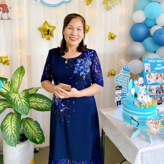 VÁY ĐẦM TRUNG NIÊN CHO MẸ DỰ TIỆC SANG TRỌNG PHỐI REN SANG TRỌNG  CAO CẤP  BIGSIZE