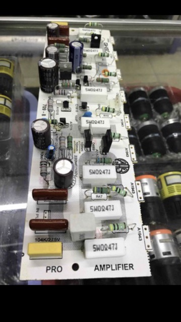 Mạch công suất 8 sò của GHS