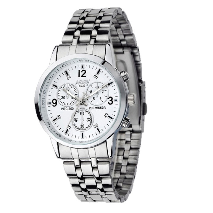 Đồng hồ nam/nữ Nary dây thép không rỉ chống nước SP254 (Nhiều màu) | BigBuy360 - bigbuy360.vn
