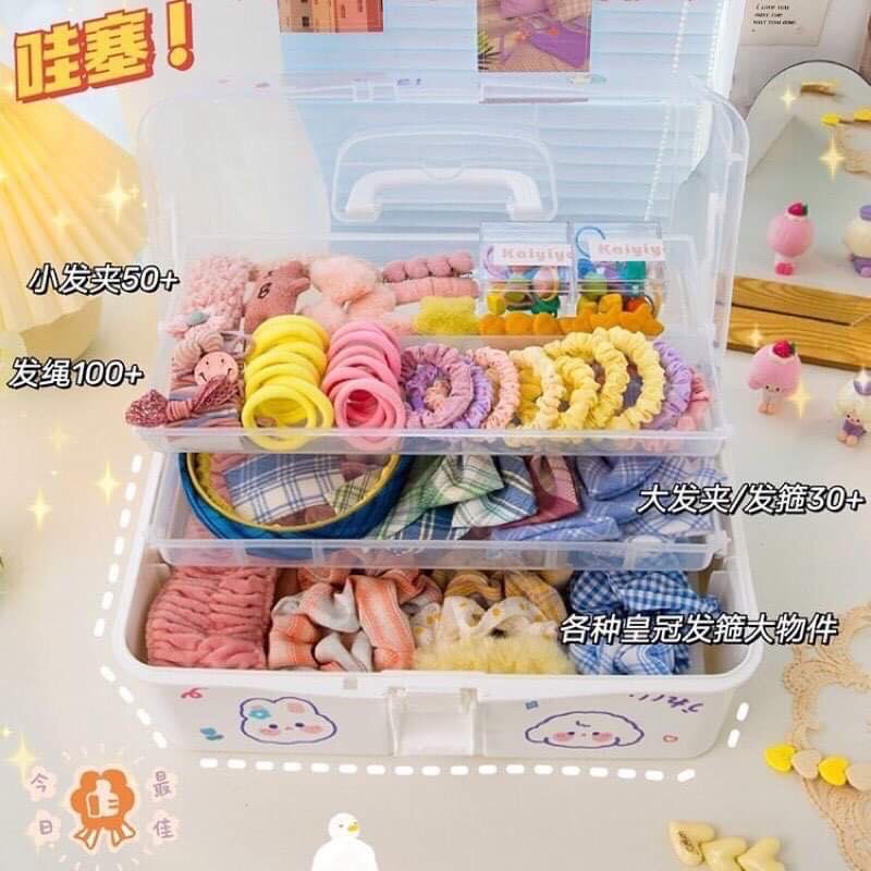 Hộp đựng đồ dùng cá nhân 3 tầng