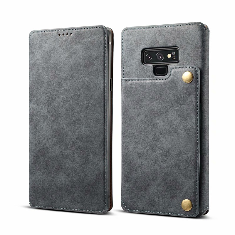 Bao Da Nắp Gập Có Ngăn Đựng Thẻ Phong Cách Vintage Cho Samsung Galaxy Note 9 Note9 | BigBuy360 - bigbuy360.vn