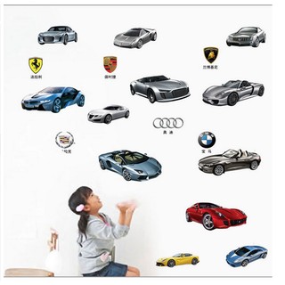 Decal dán tường decal trang trí xe hơi BINBIN EB139 (Có sẵn keo)