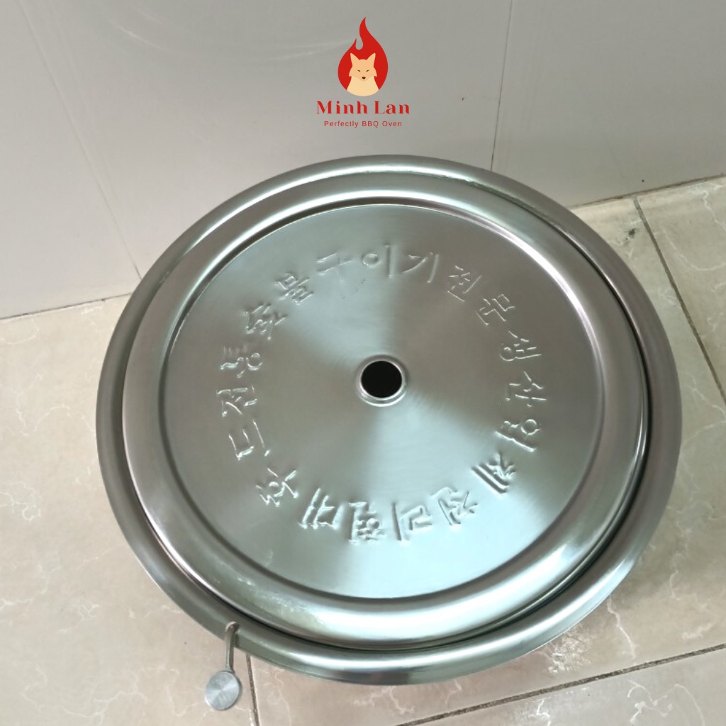 Bếp nướng than hoa hút khói trên, bếp dương