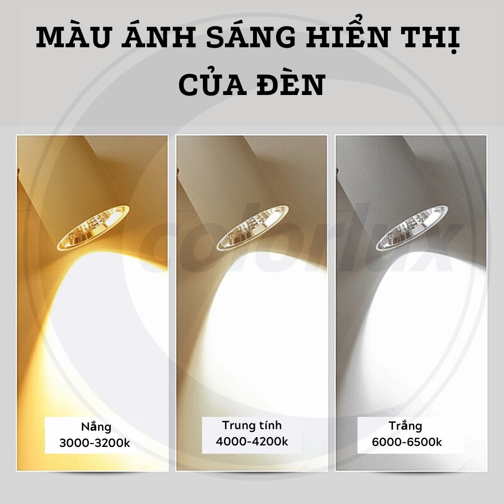 đèn led hồ cá đèn rọi 12w 7w 20w 30w rọi trang trí rèm  tranh