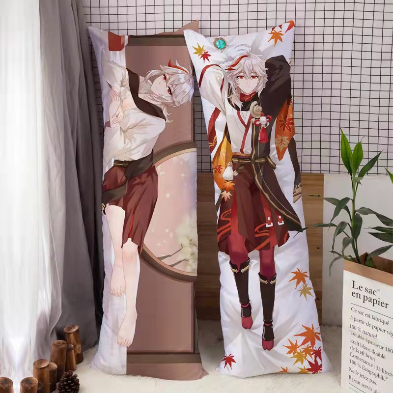 Vỏ Gối Ôm In Hình Game Genshin Impact Kaedehara Kazuha Dakimakura