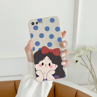 Ốp lưng iphone cạnh vuông BVC Công chúa cổ tích dành cho iphone 6 đến 13promax - E100