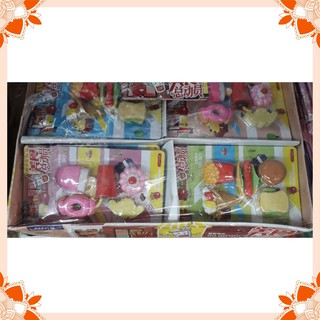 12 vi Gôm/ tẩy Hàn Quốc món ăn, rau củ quả, động vật (nhiều mẫu)