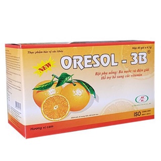 Bột pha uống ORESOL 3B bù nước và điện giải