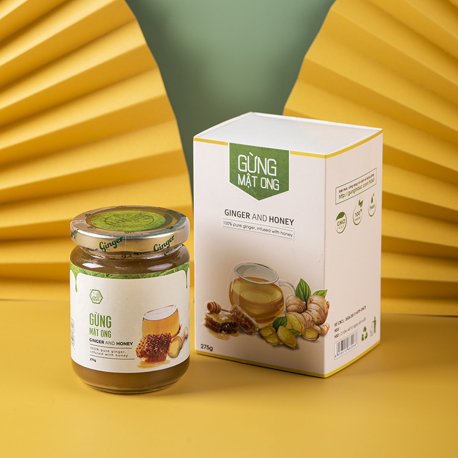 Gừng Mật Ong lên men Trí Đức 275G