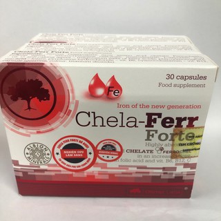 Sắt bà bầu Chella Ferr Forte không gây táo bón