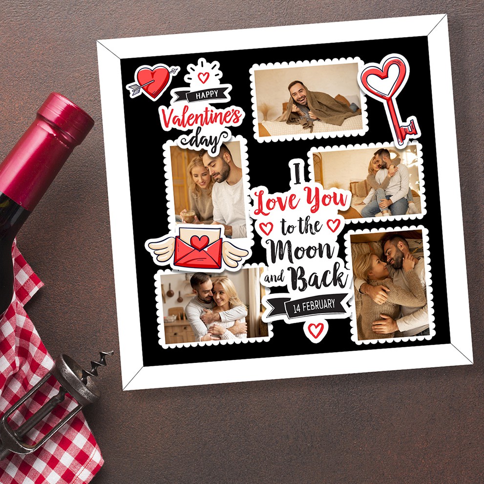 Khung Hình LOVE - QUÀ TẶNG LOVE - Khung Hình Nổi Scrapbook 3D