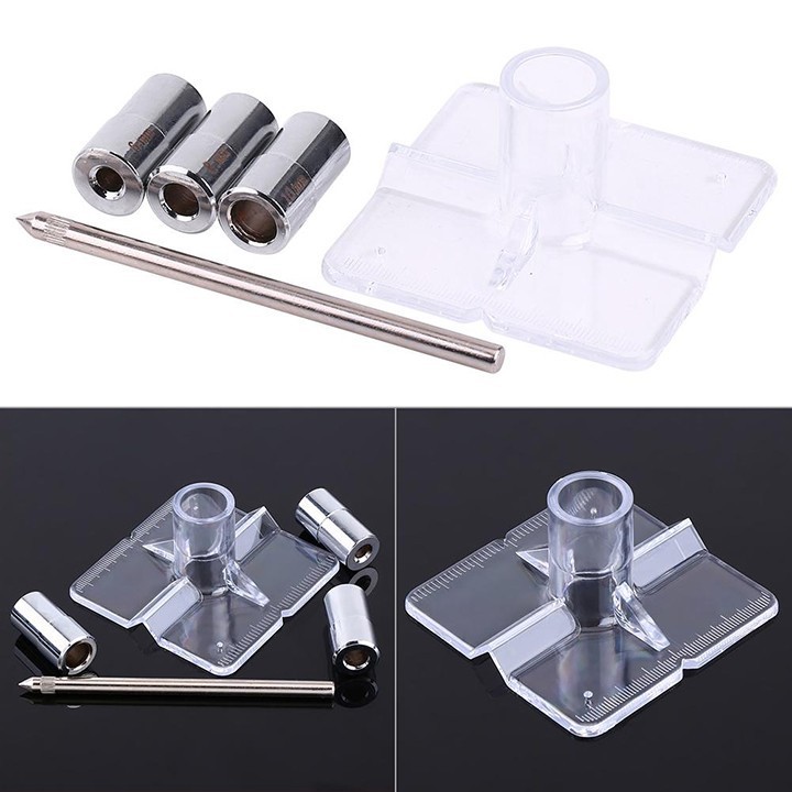 Bộ dụng cụ định vị lỗ khoan 6-10mm - Giúp khoan vuông đạt độ chính xác cao