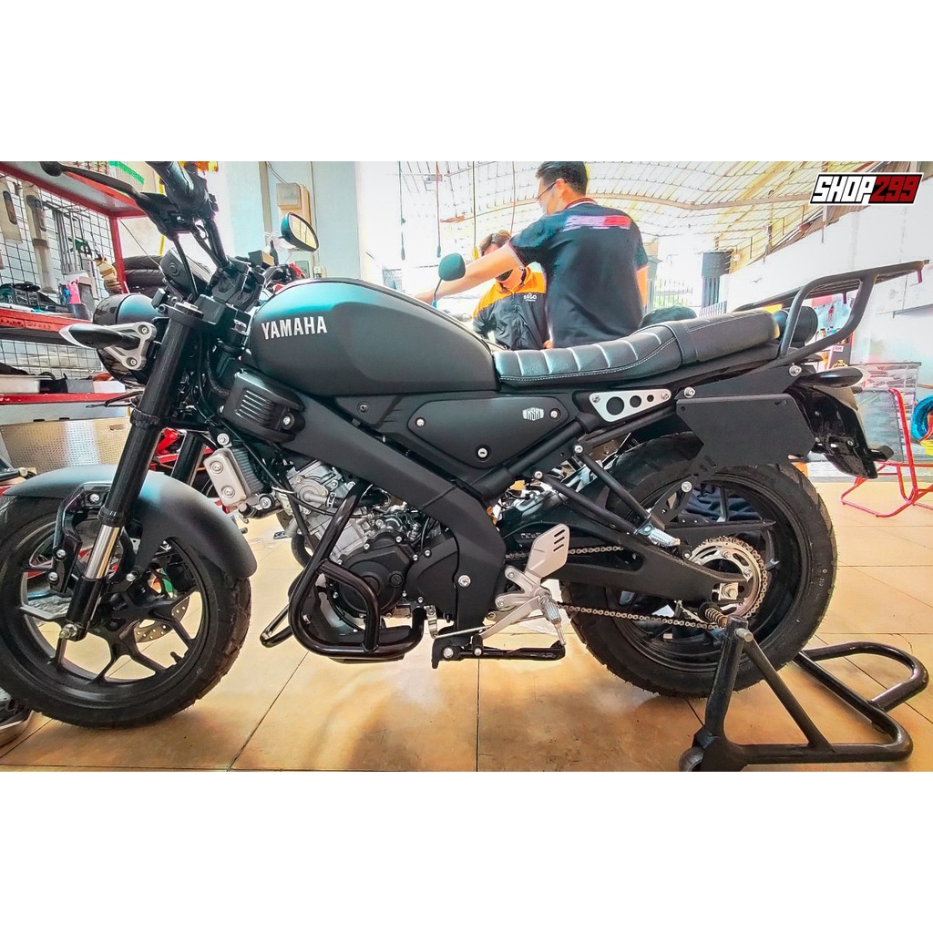 Ốp Hông Baga XSR155 Chắn Bùn Kiêm Treo Túi