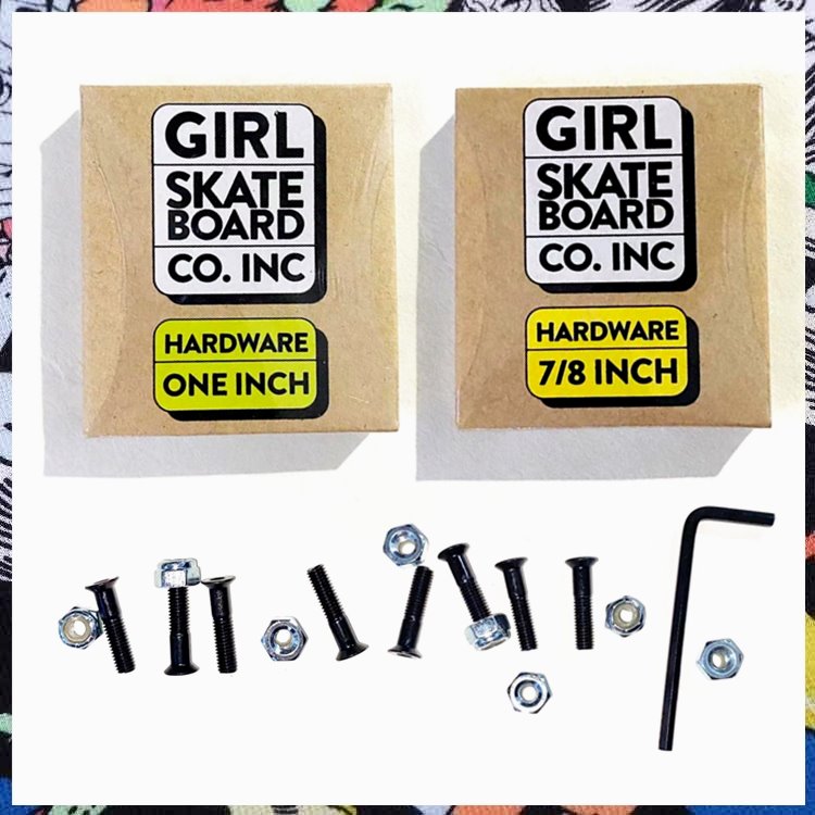 Bộ Đinh Ốc 8 Bu Lông + 8 Đinh Vít Cho Ván Trượt 7 / 8 ''