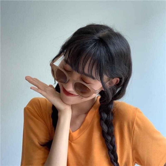 Kính mắt uzllang hot hit nhiều màu mua sll 7k | BigBuy360 - bigbuy360.vn