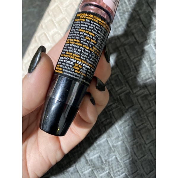 mascara maybelline làm dày và cong mi