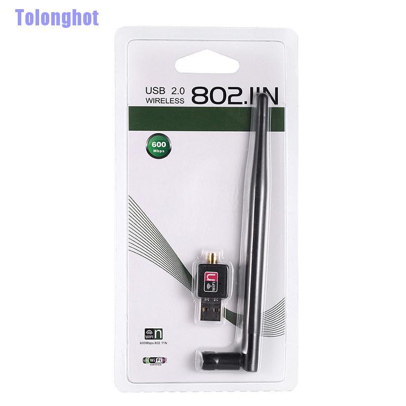 Bộ Phát Wifi Không Dây 600m Usb 2.0 Kèm Ăng Ten 5 Dbi