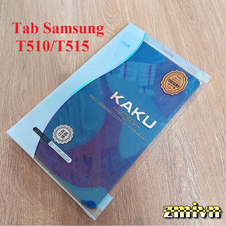 Bao da kaku Samsung galaxy tab A10.1 2019 T515 / T510 (Xanh)