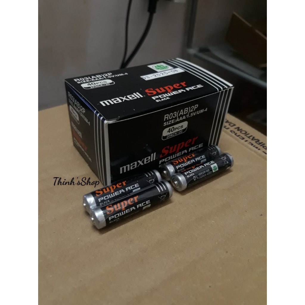 Pin Đũa AAA Maxell Chính Hãng (Nhập khẩu Indonesia)