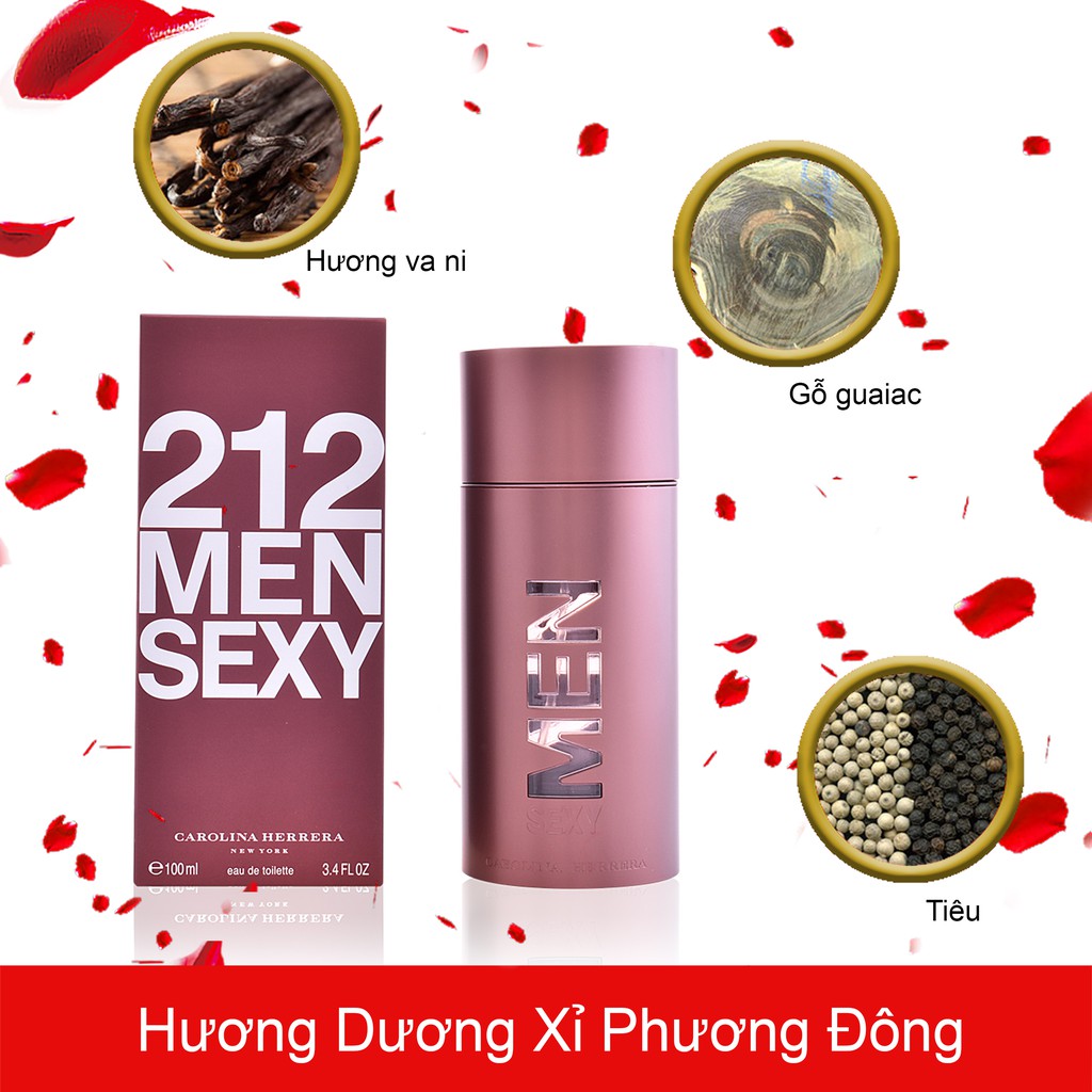 Nước Hoa Nam 212 Sexy Men Chai Full