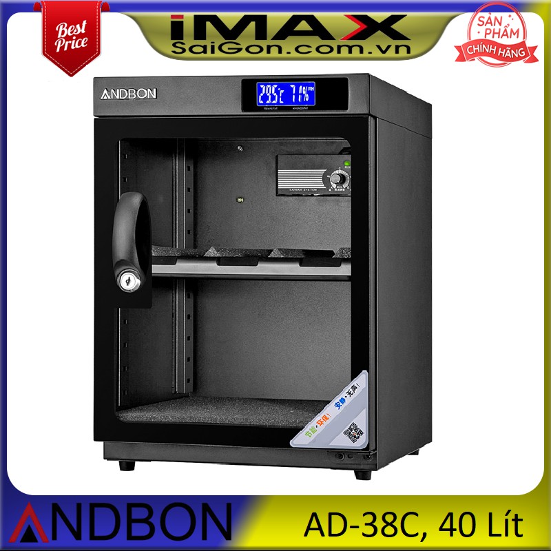 TỦ CHỐNG ẨM ANDBON AD-38C, 40LÍT