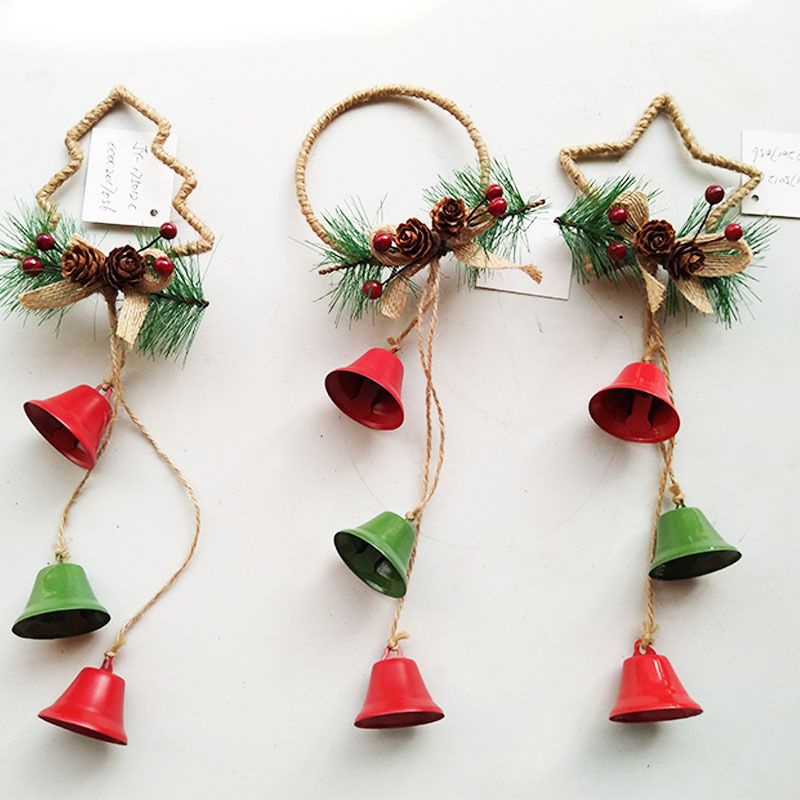 Vòng chuông lục lạc Phong cách hàn quốc trang trí noel cây thông