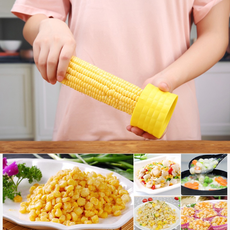 Dụng Cụ Tách Hạt Bắp Nhanh Chóng Tiện Lợi Cho Nhà Bếp