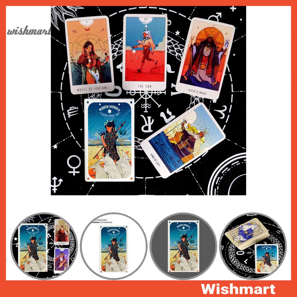 Bộ bài tarot màu sắc tươi sáng phiên bản tiếng anh