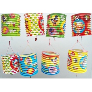 20 Lồng đèn giấy hình trụ trung , đại