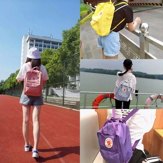 Balo thời trang nữ Kanken Hồng pastel đi học cao cấp giá rẻ chống nước, cặp sách phong cách Ulzzang Hàn Quốc đựng laptop
