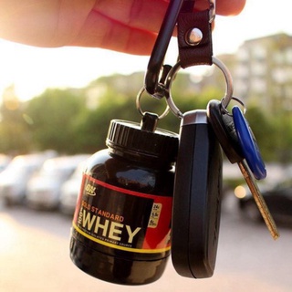 Bình đựng Whey, Mass mini, iShaker ĐenSport - 30g