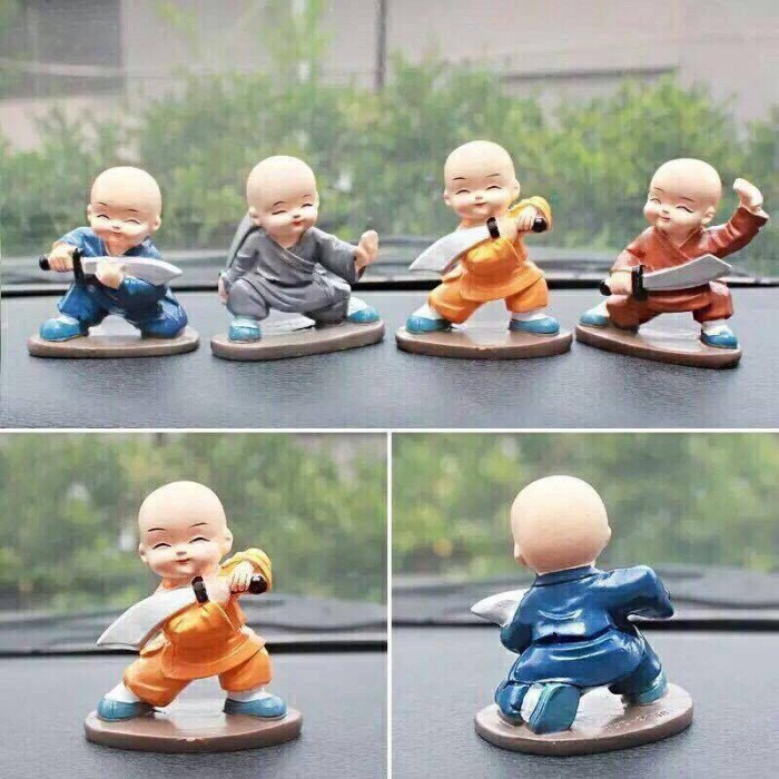 Bộ sưu tập những chú tiểu ngộ nghĩnh với nhiều loại mẫu tư thế khác nhau - mang lại cảm giác an yên thanh tịnh