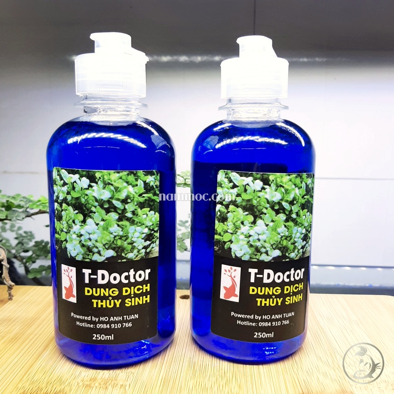 Dung Dịch Thuỷ Sinh T-Doctor - Chuyên Trị Rữa Thân Ở Cây Thuỷ Sinh Ráy, Bucep