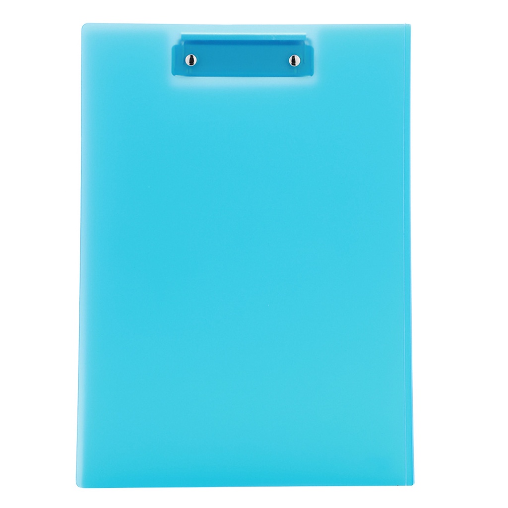 Bìa trình ký nhựa PP kép Flexoffice FO-CB03, màu xanh, kích thước 320 x 225mm, đựng được 80 tờ Ã4, chính hãng Thiên Long