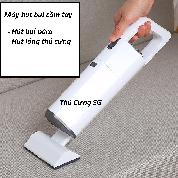 Máy hút bụi,lông thú cưng-Máy hút bụi mini cầm tay không dây