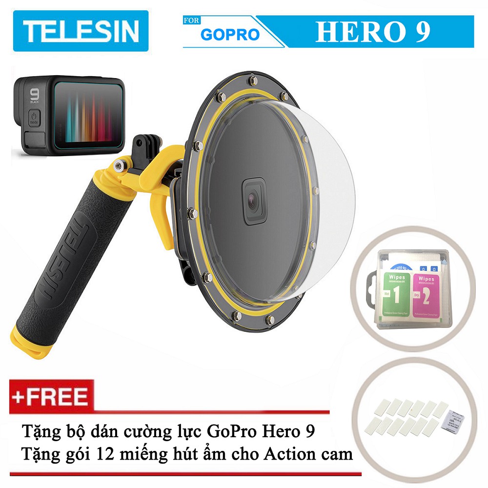 Dome TELESIN cho camera hành động GOPRO HERO 9
