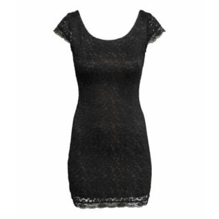 Đầm body ren tay con h&m